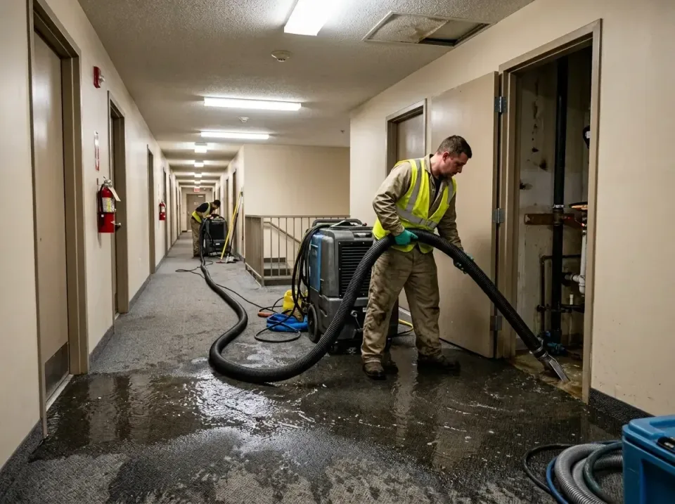 multi-unit-apartment-hallway-f-005 — frequently asked questions, Emergency Burst Pipe Water Extraction & Removal in Greensbo…